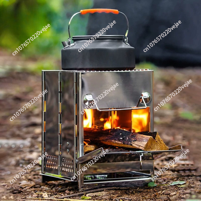 Outdoor Camping Stove - مواقد حطب بتصميم عصري، محمولة، مناسبة