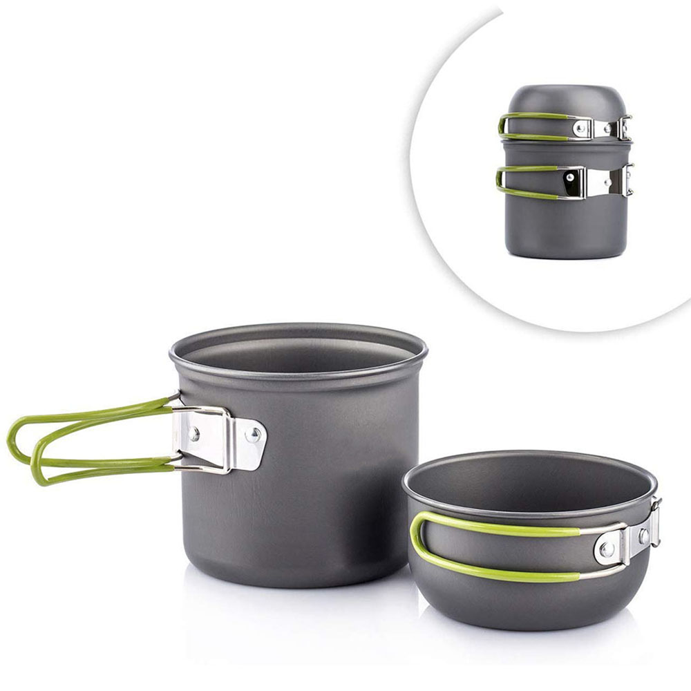 Outdoor Camping Dining Set - مجموعة أدوات المطابخ خفيفة الوزن للتخييم،