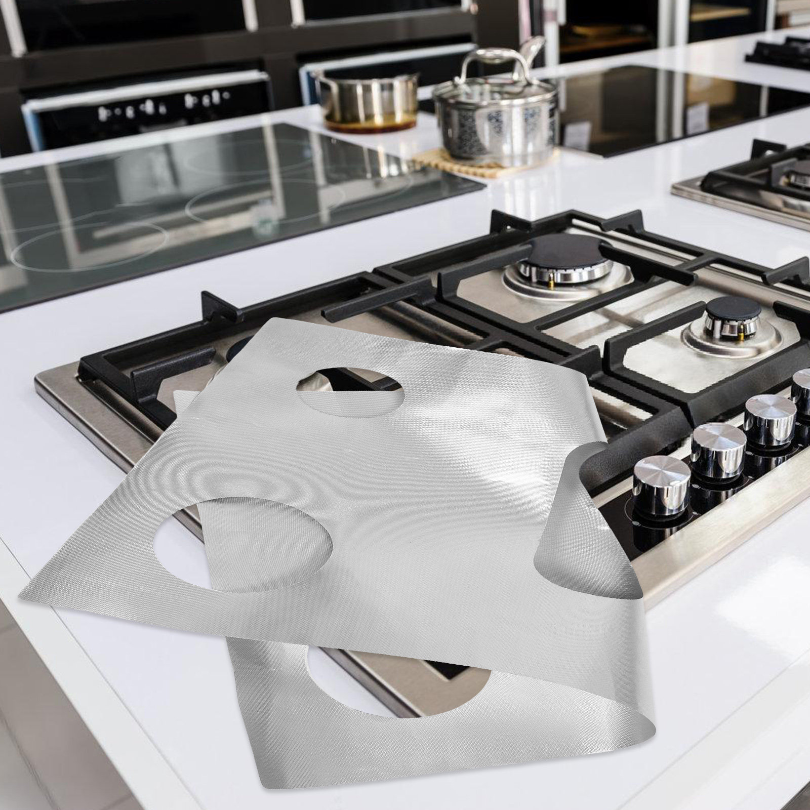 Outdoor Camping Stove - غطاء مقاوم للحرارة لحماية موقد الغاز،