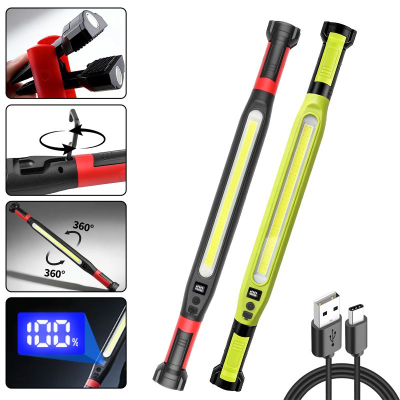 Outdoor Camping Lampe - مصباح عمل COB من النوع C
