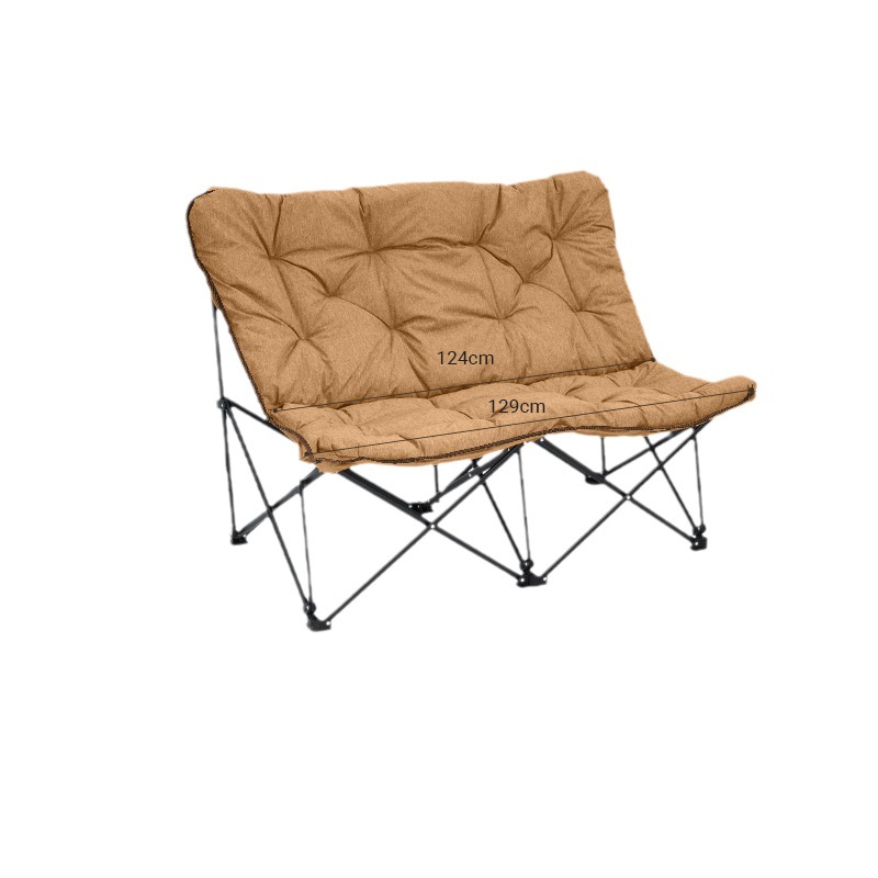 Outdoor Oversized Camping Chair - كرسي تخييم مزدوج قابل للطي كبير