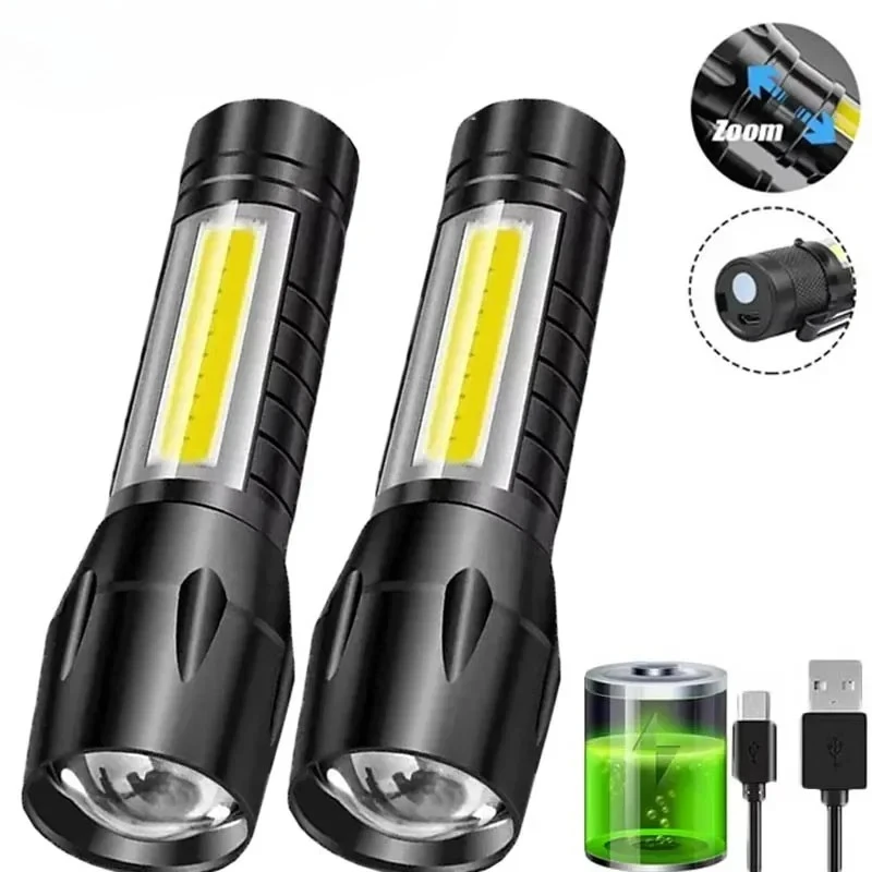 Outdoor Camping Lampe - المحمولة COB + LED التخييم ضوء
