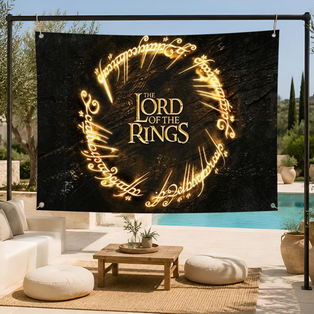 Outdoor Camping Movies - أعلام فيلم فانتازي سيد الخواتم لدعم