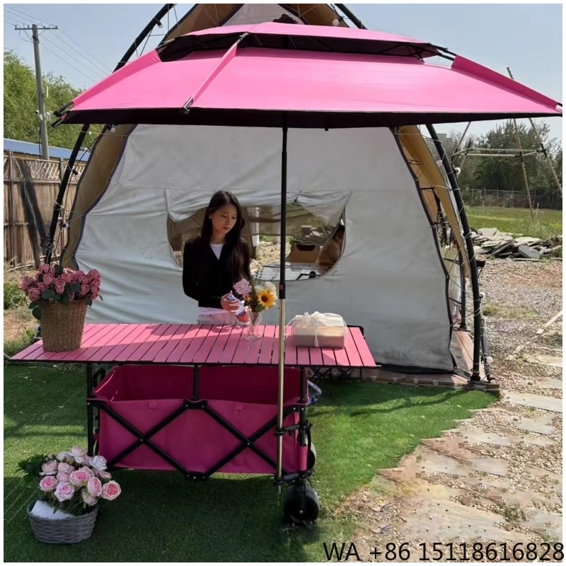 Outdoor Camping Wagon - عربة قابلة للطي عالية الجودة سعة