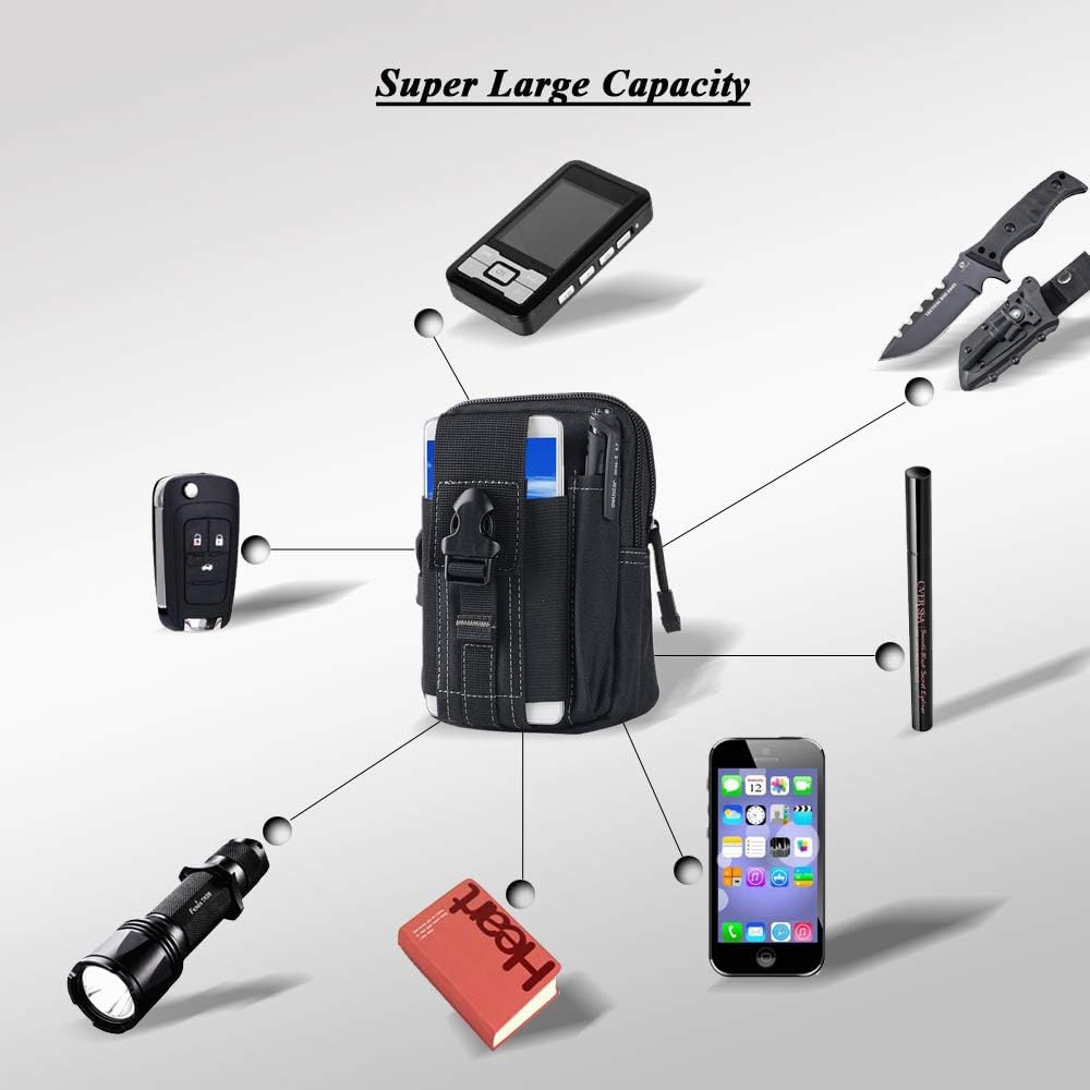 حقيبة خصر تكتيكية عسكرية من نو - مراجعة Outdoor Camping Tools وسعره