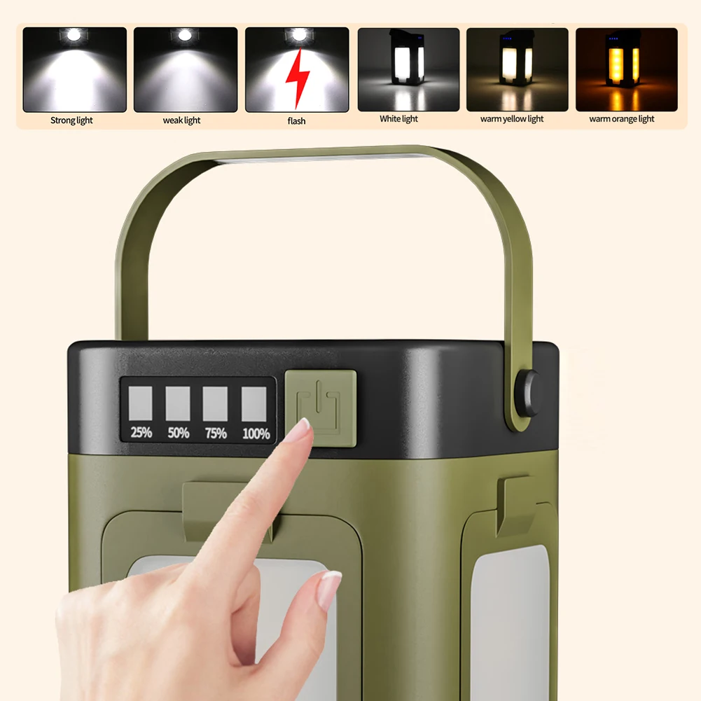 مصباح تخييم خارجي يعمل بالطاقة - مراجعة Outdoor Camping Lampe وسعره