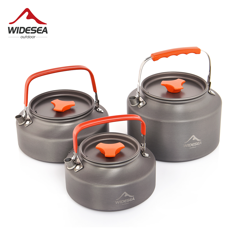 Widesea 1.1L 2L1.5L التخييم غل - مراجعة Outdoor Camping Dining Set وسعره