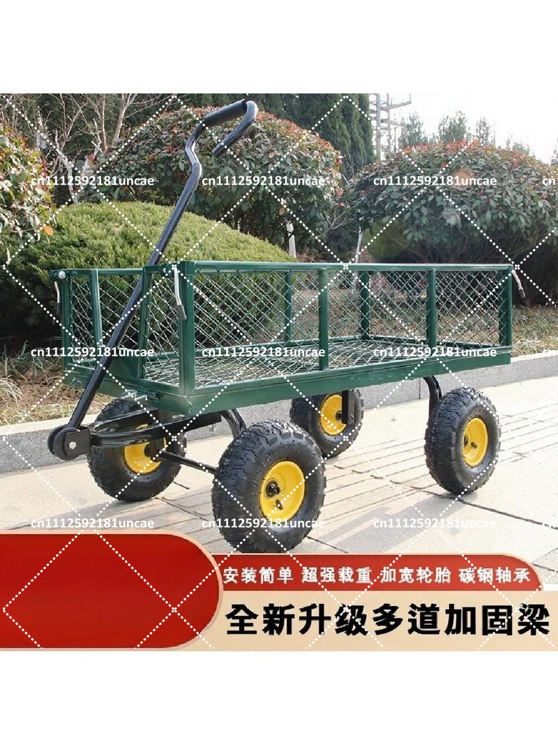 عربة حديقة قابلة للطي للاستخدا - مراجعة Outdoor Camping Wagon وسعره