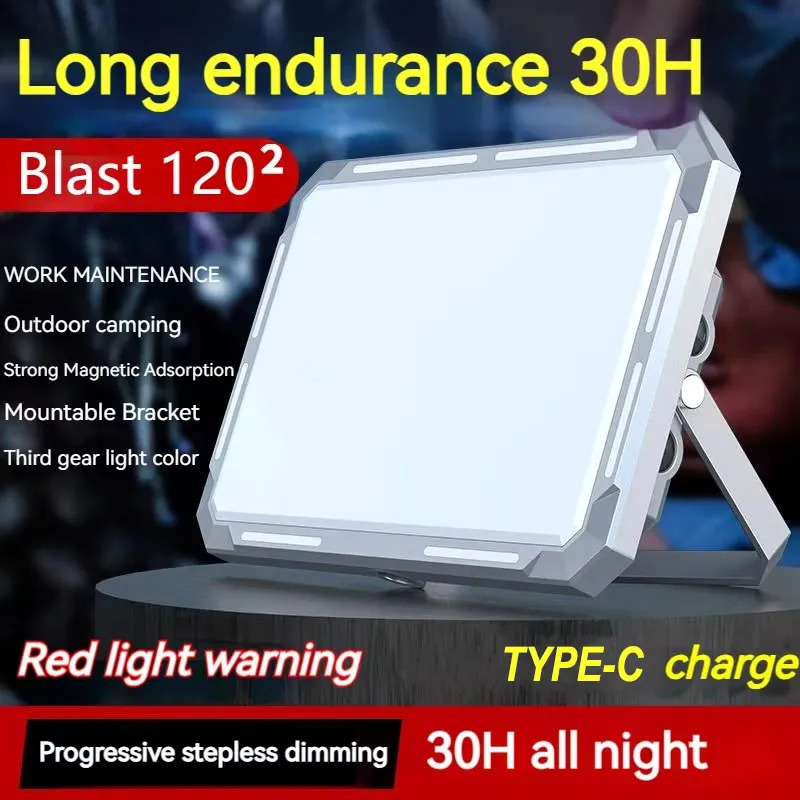 LED التخييم خيمة ضوء كشاف قابل - مراجعة Outdoor Camping Lampe وسعره