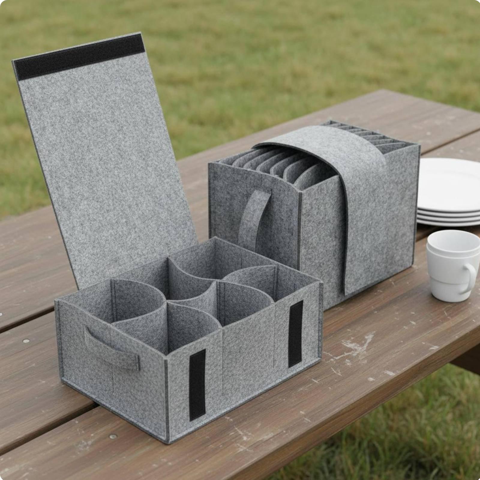 حقيبة تخزين منزلية من اللباد،  - مراجعة Outdoor Camping Tools وسعره