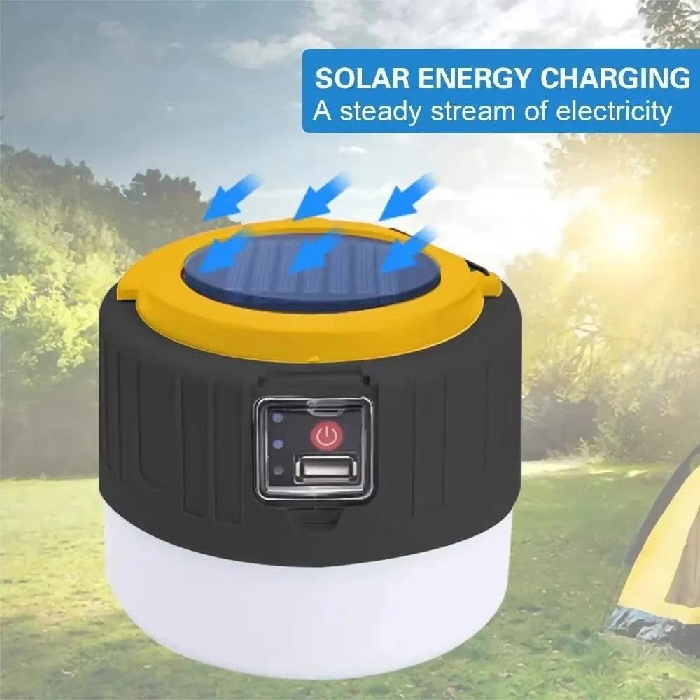 فانوس التخييم بالطاقة الشمسية  - مراجعة Outdoor Camping Lampe وسعره