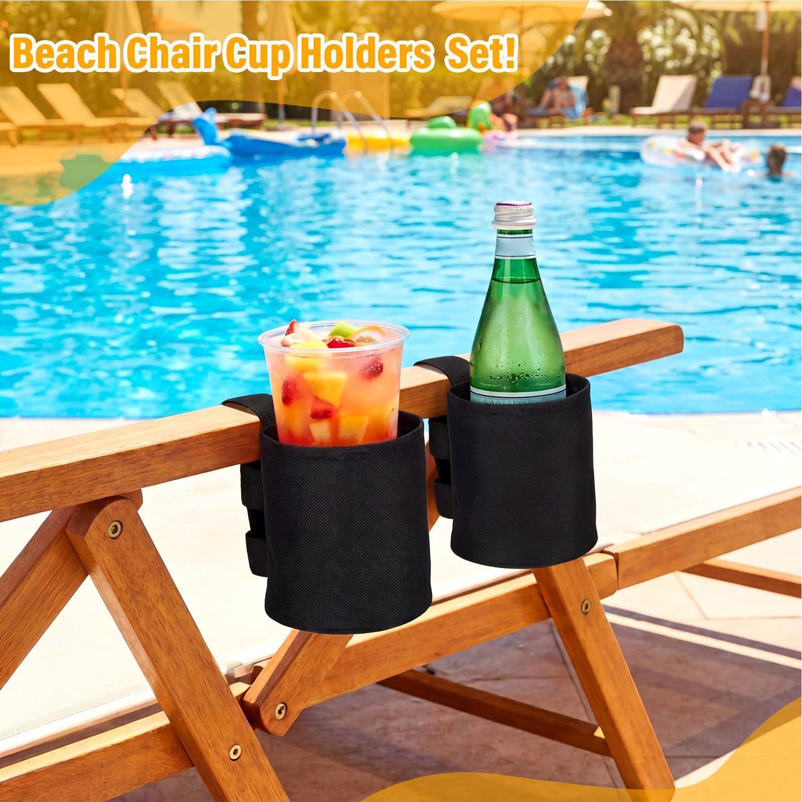 حامل زجاجة ماء عالمي محمول للس - مراجعة Outdoor Camping Lounge Chairs وسعره