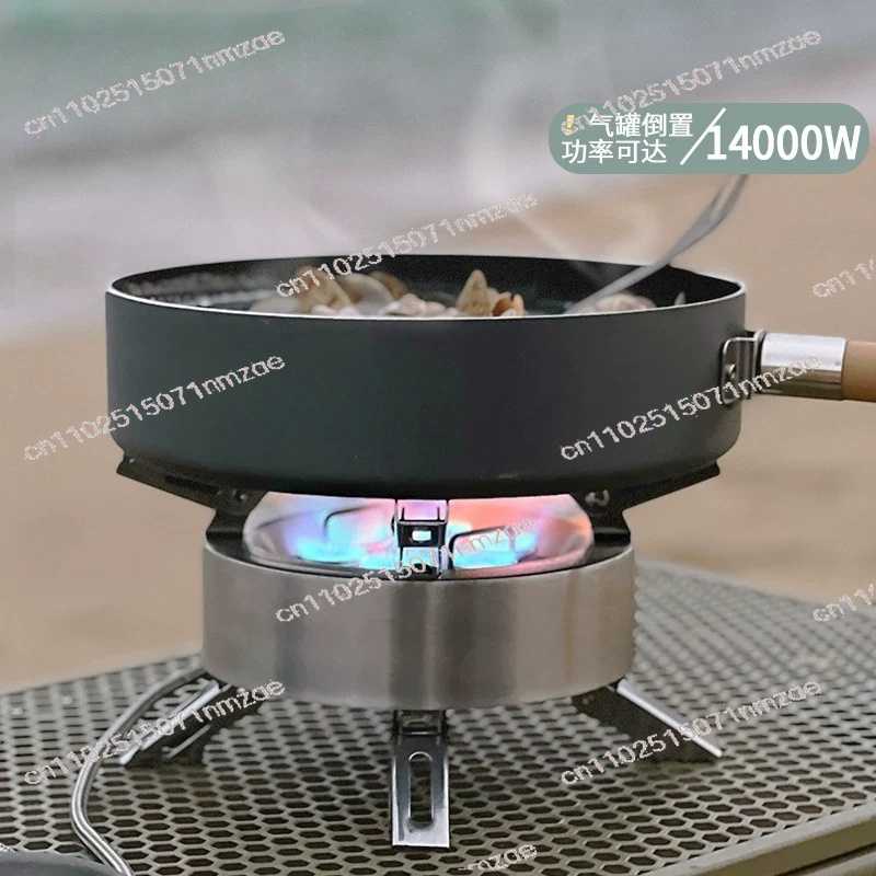 موقد غاز متعدد الرؤوس بقوة 140 - مراجعة Outdoor Camping Stove وسعره