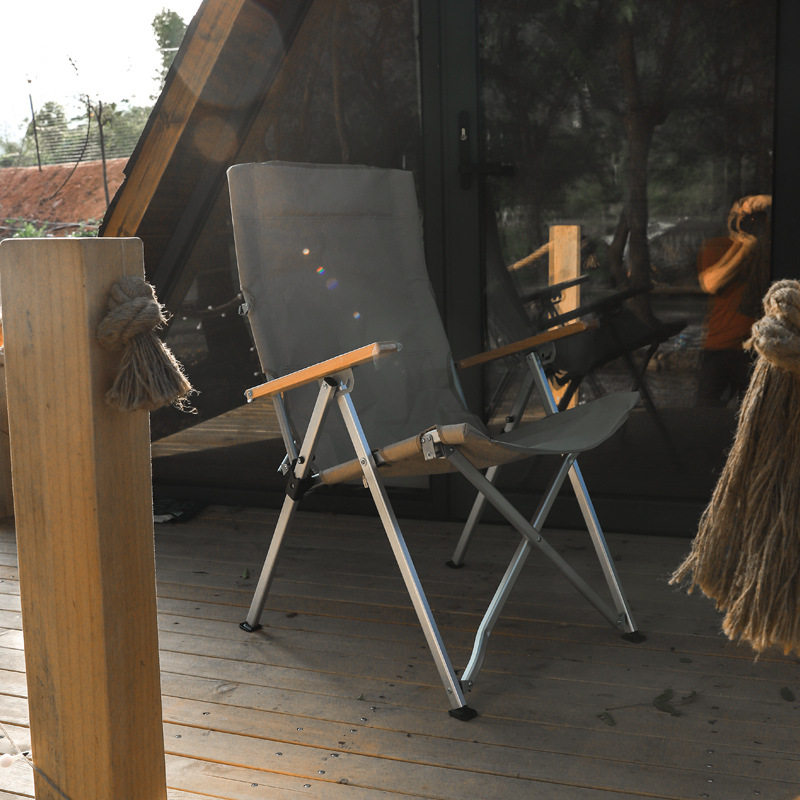 كرسي قابل للطي كبير الحجم للاس - مراجعة Outdoor Oversized Camping Chair وسعره
