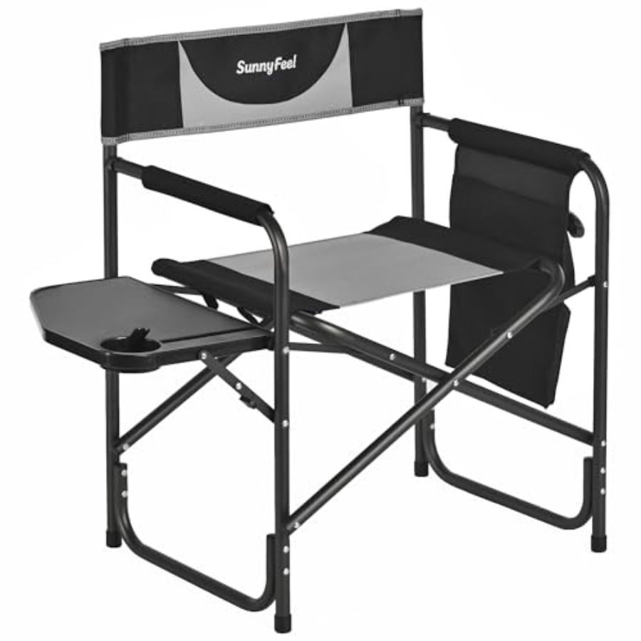 كرسي تخييم كبير الحجم للاستخدا - مراجعة Outdoor Oversized Camping Chair وسعره