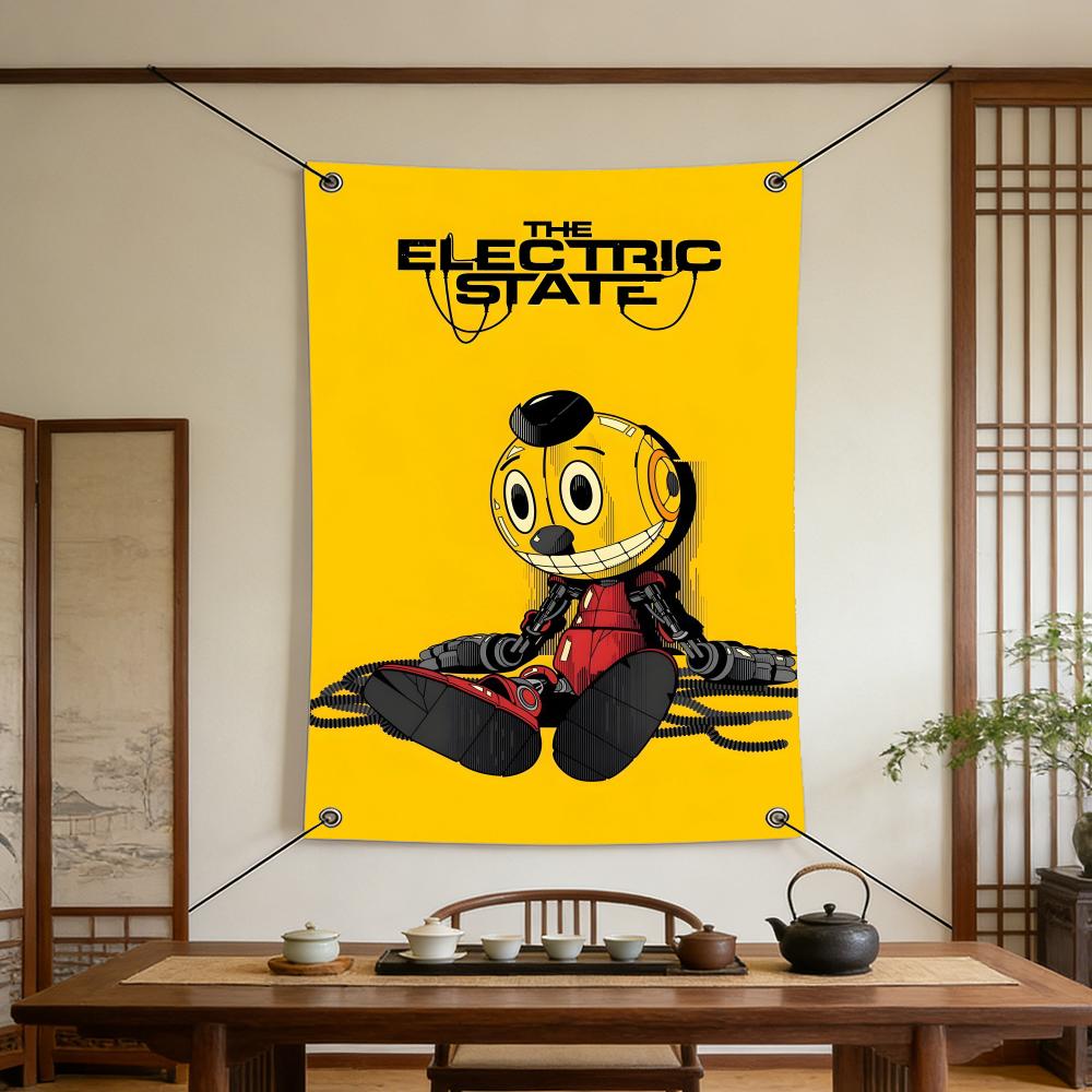 أعلام فيلم The Electric State  - مراجعة Outdoor Camping Movies وسعره
