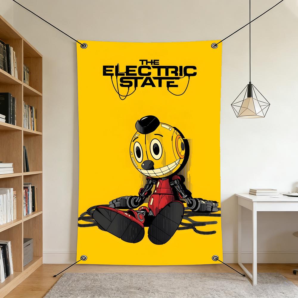 أعلام فيلم The Electric State  - مراجعة Outdoor Camping Movies وسعره