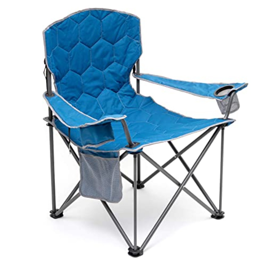 كرسي تخييم كبير الحجم للغاية ب - مراجعة Outdoor Oversized Camping Chair وسعره