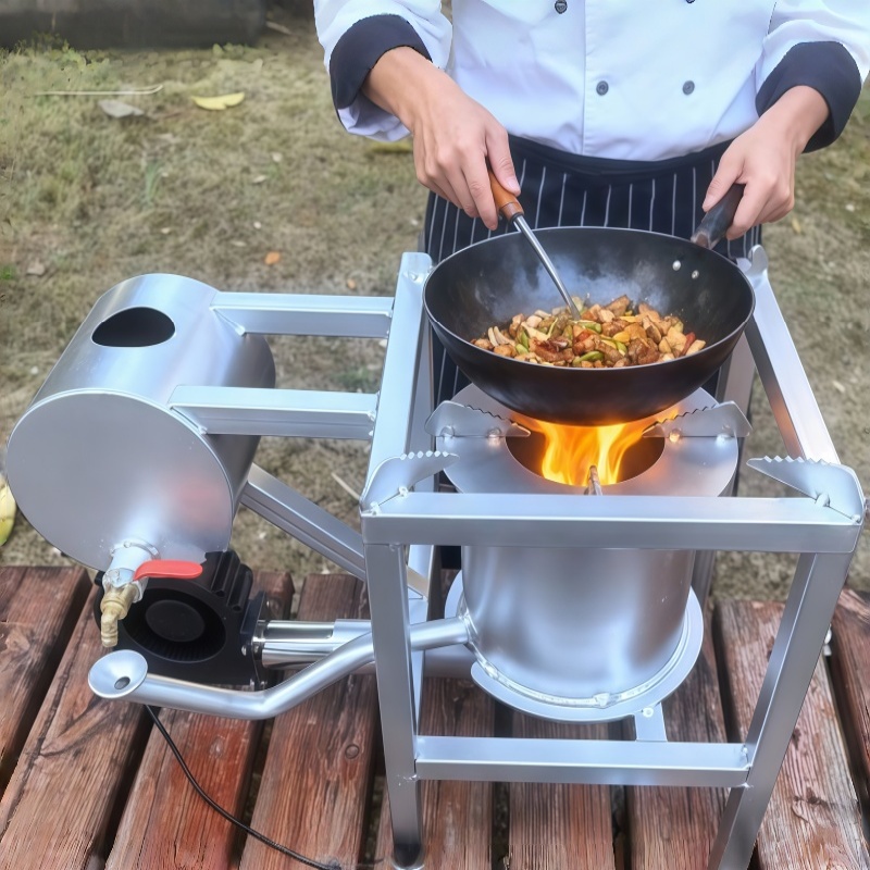 موقد محمول مصنوع من فولاذ التي - مراجعة Outdoor Camping Stove وسعره
