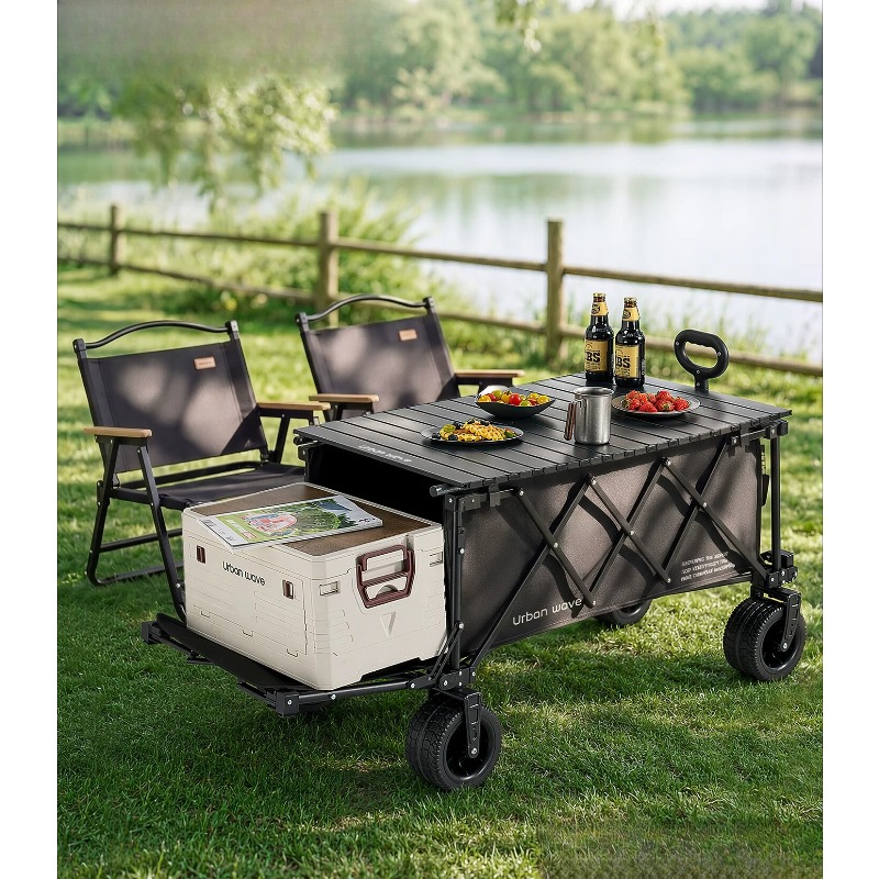 عربة تخييم قابلة للطي للاستخدا - مراجعة Outdoor Camping Wagon وسعره
