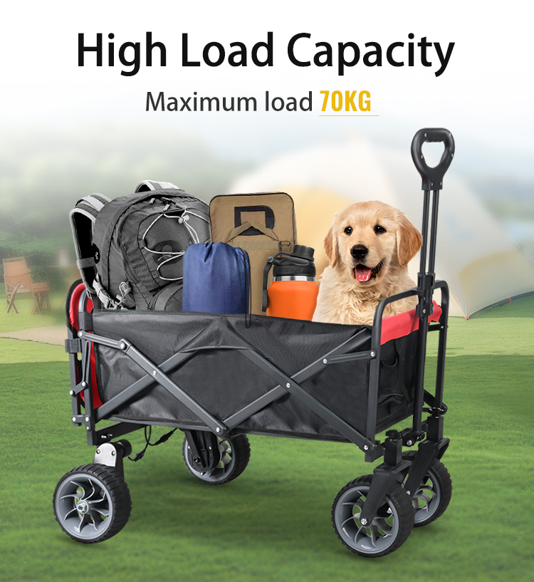 عربة تخييم كهربائية قابلة للطي - مراجعة Outdoor Camping Wagon وسعره