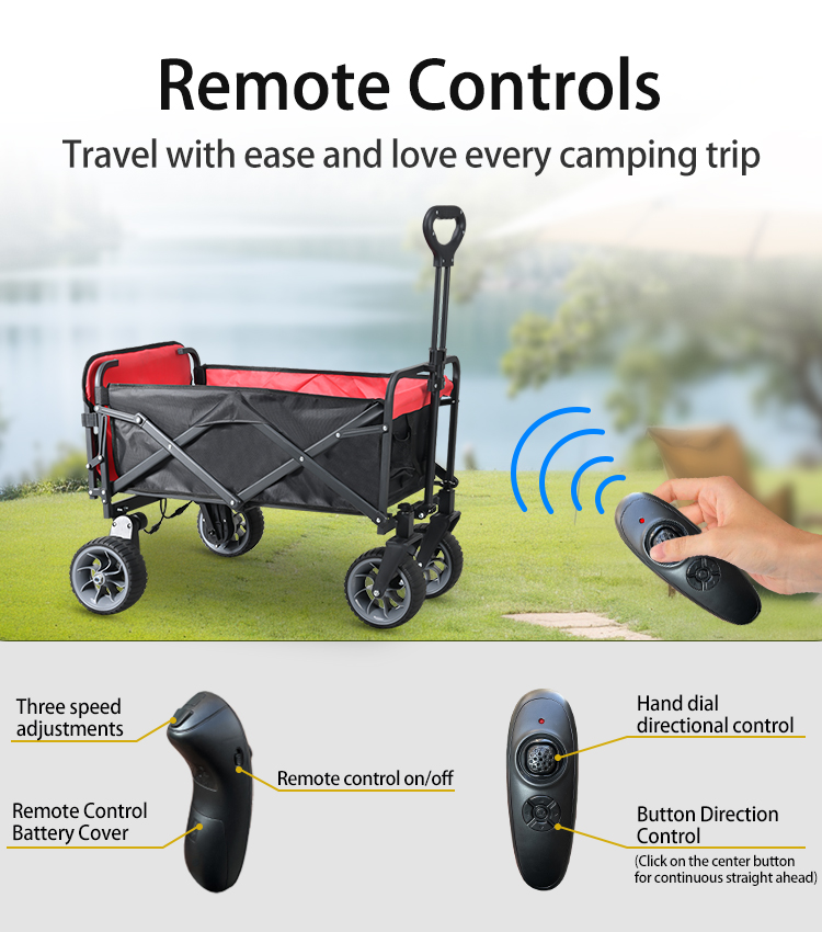 عربة تخييم كهربائية قابلة للطي - مراجعة Outdoor Camping Wagon وسعره