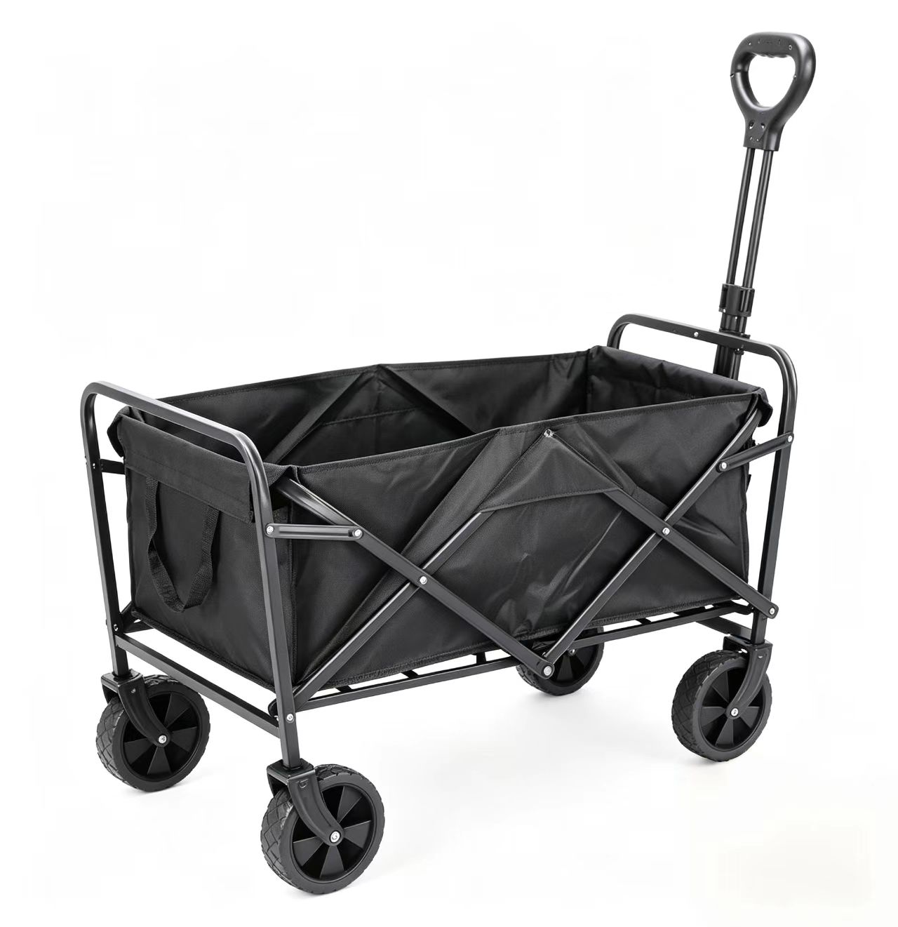 عربة تخييم قابلة للطي بحجم صغي - مراجعة Outdoor Camping Wagon وسعره