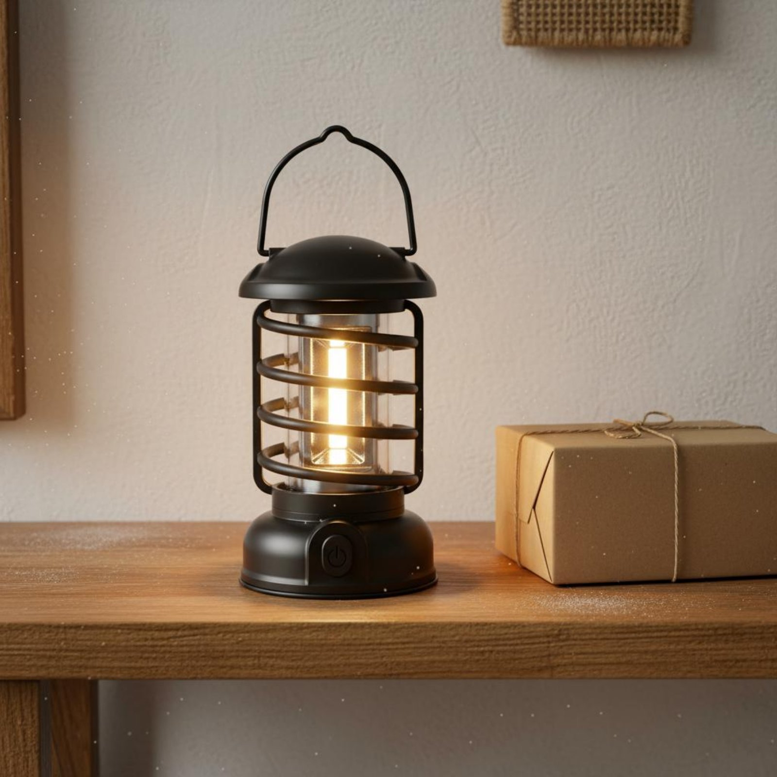 فانوس تخييم بتصميم عتيق مع مصد - مراجعة Outdoor Camping Lampe وسعره