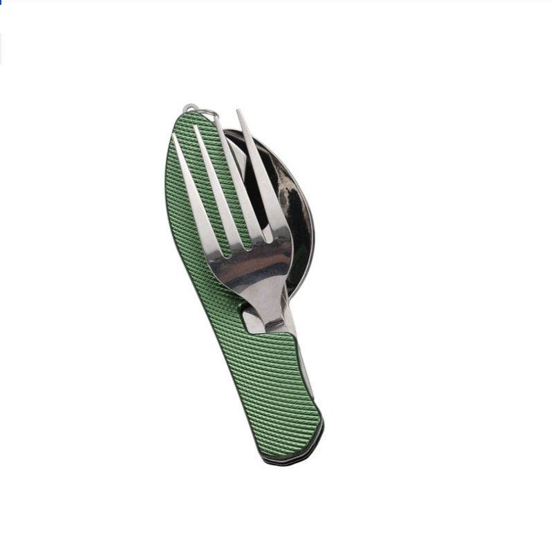 طقم أدوات مائدة قابل للطي من ا - مراجعة Outdoor Camping Dining Set وسعره