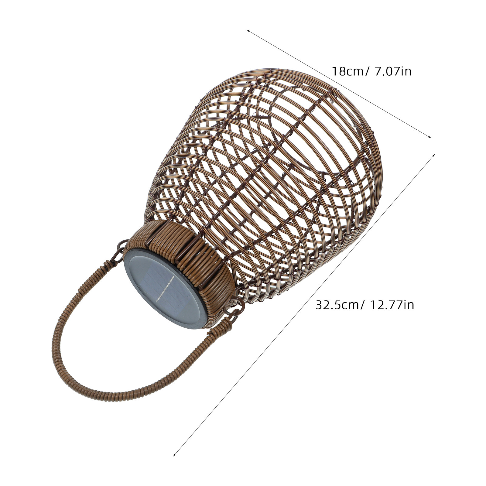 مصباح فانوس شمسي من الروطان لل - مراجعة Outdoor Camping Lampe وسعره