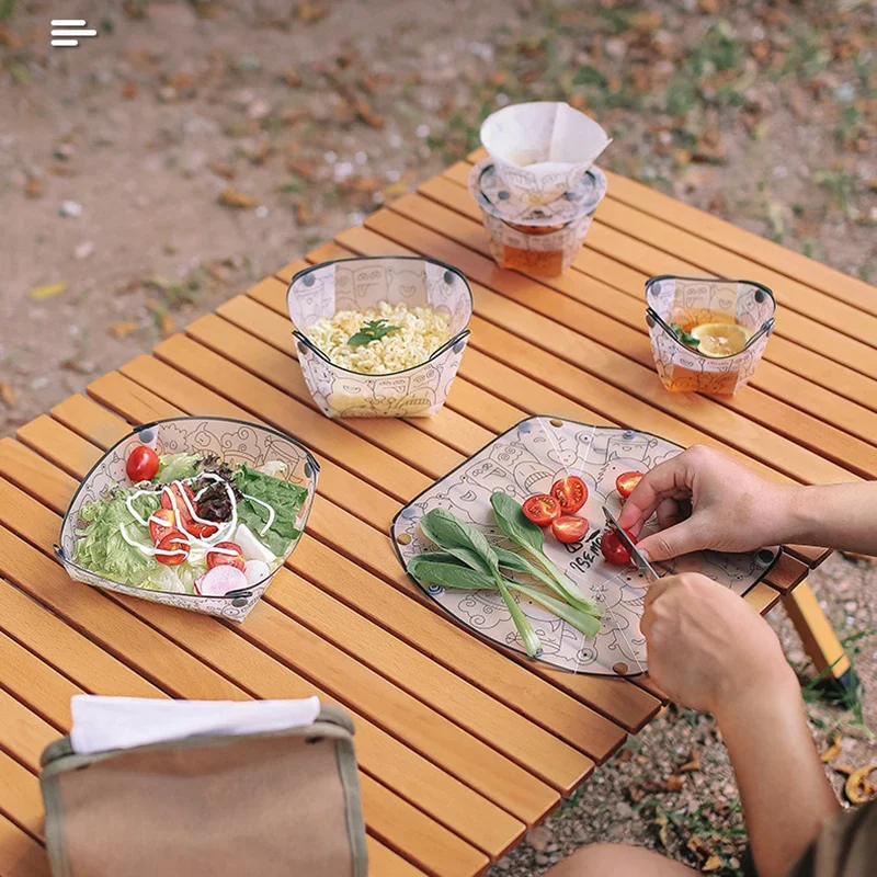 متعددة الأغراض للطي أدوات الما - مراجعة Outdoor Camping Dining Set وسعره