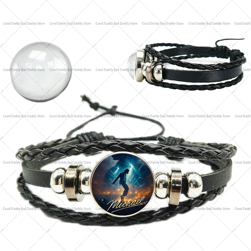 سوار ميشيل جاكسون المنسوج يدوي - مراجعة Paracord Bracelet وسعره