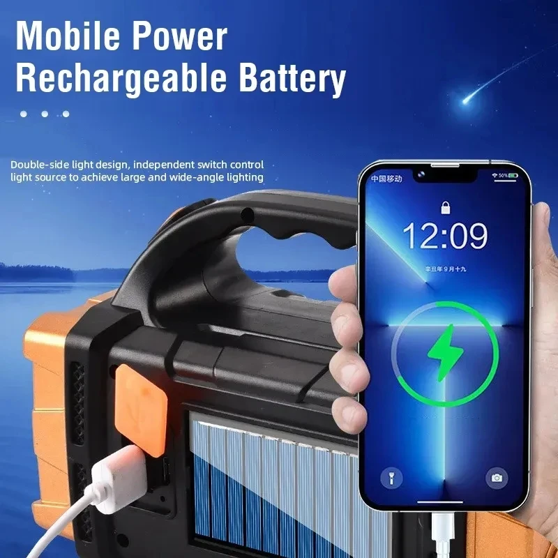 المحمولة قوية USB مصباح يدوي ق - مراجعة Outdoor Camping Lampe وسعره