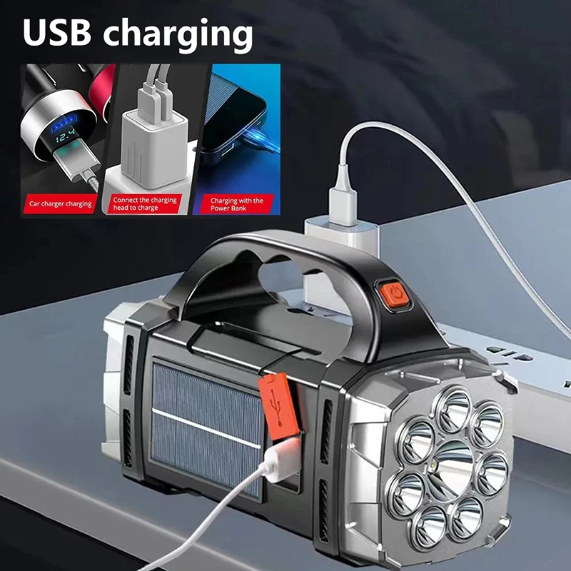 المحمولة قوية USB مصباح يدوي ق - مراجعة Outdoor Camping Lampe وسعره