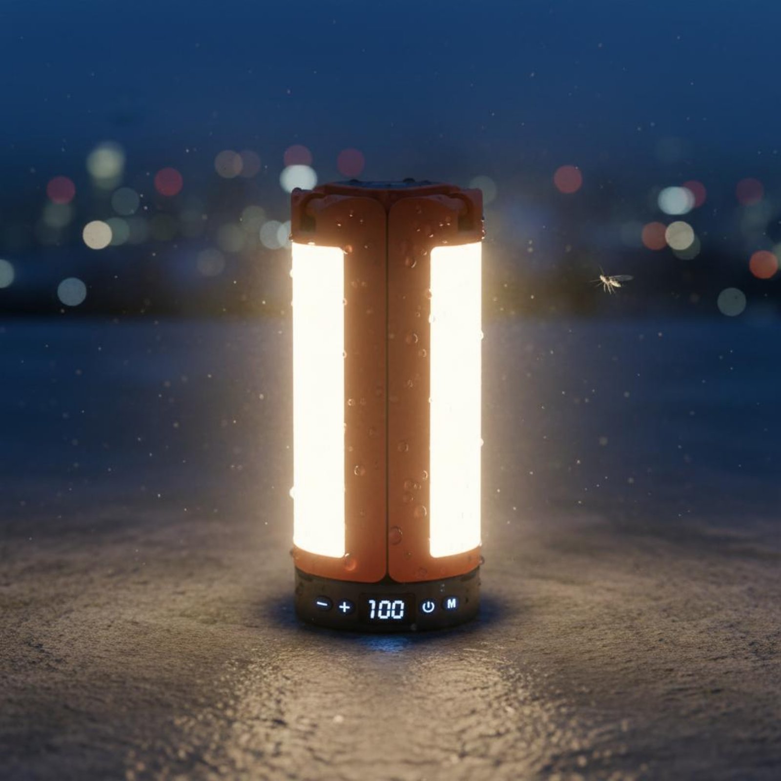 مصباح خيمة تلسكوبي قابل للتعدي - مراجعة Outdoor Camping Lampe وسعره