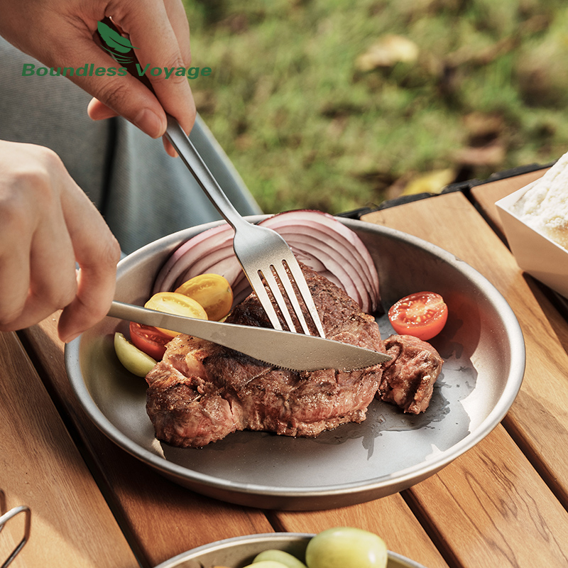 رحلة بلا حدود-طقم عشاء من التي - مراجعة Outdoor Camping Dining Set وسعره