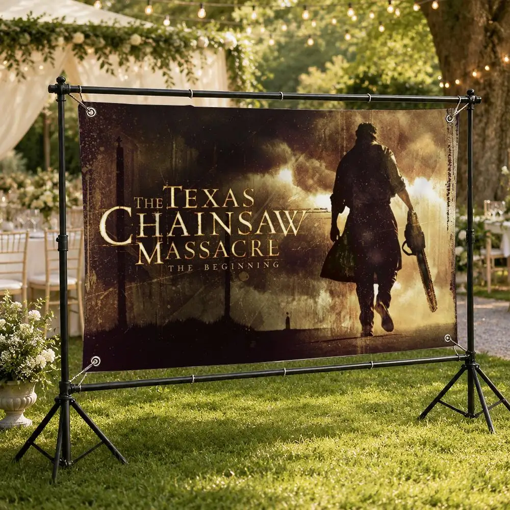 علم تكساس تشينسو ماسور أفلام ا - مراجعة Outdoor Camping Movies وسعره