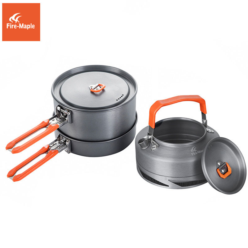 النار القيقب التخييم تجهيزات ا - مراجعة Outdoor Camping Dining Set وسعره