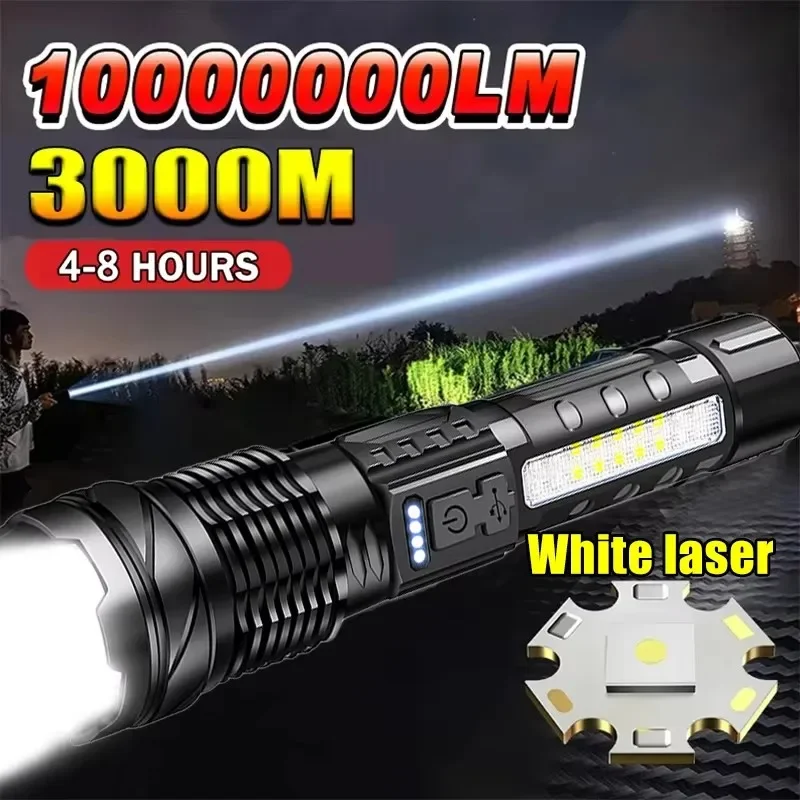مصباح يدوي LED قوي مع شاشة عرض - مراجعة Outdoor Camping Lampe وسعره
