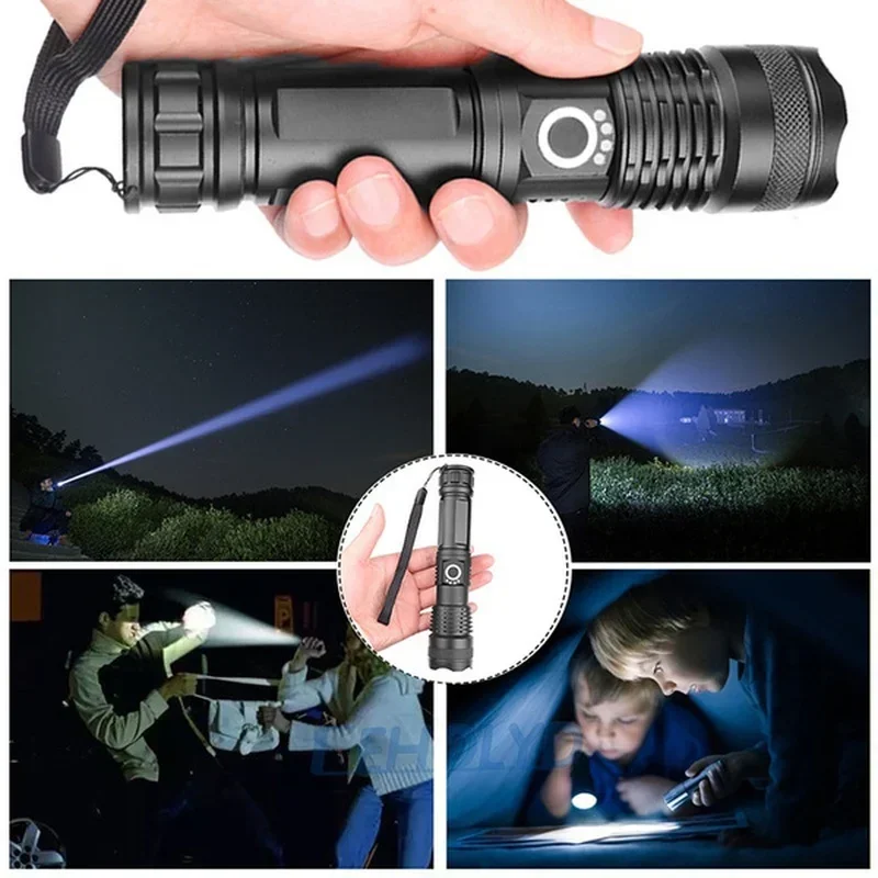 عالية الطاقة XHP70 مصباح ليد ج - مراجعة Outdoor Camping Lampe وسعره