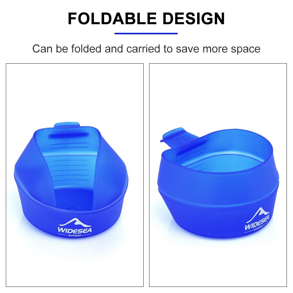 Widesea التخييم 250 مللي لينة  - مراجعة Outdoor Camping Dining Set وسعره