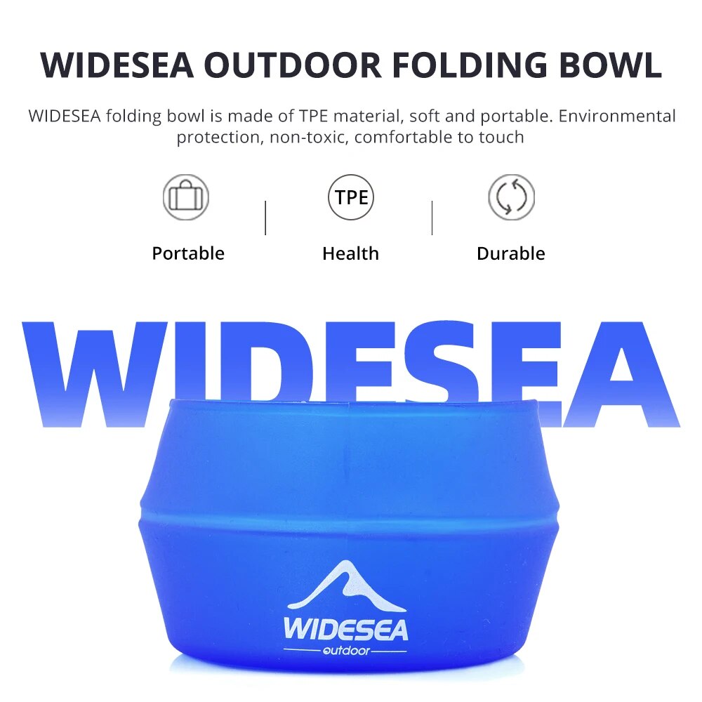 Widesea التخييم 250 مللي لينة  - مراجعة Outdoor Camping Dining Set وسعره